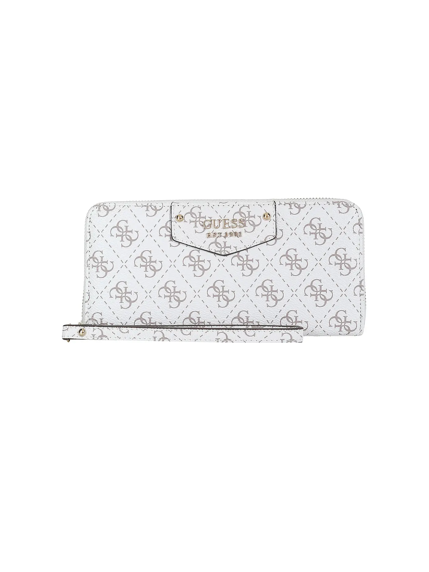 GUESS | Geldbörse ECO BRENTON | weiss